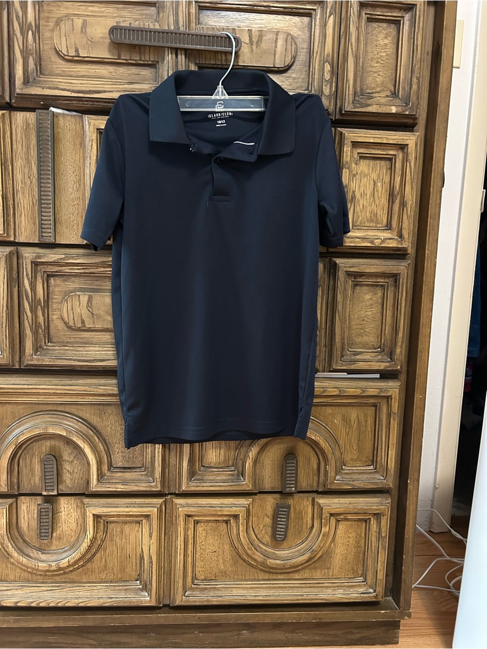 Class Club Navy Short-Sleeve Polo Shirt